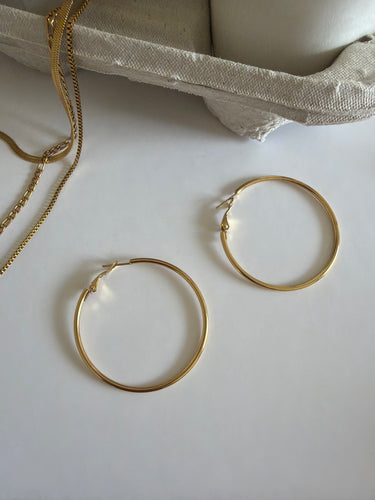 Drea Skinny Hoops