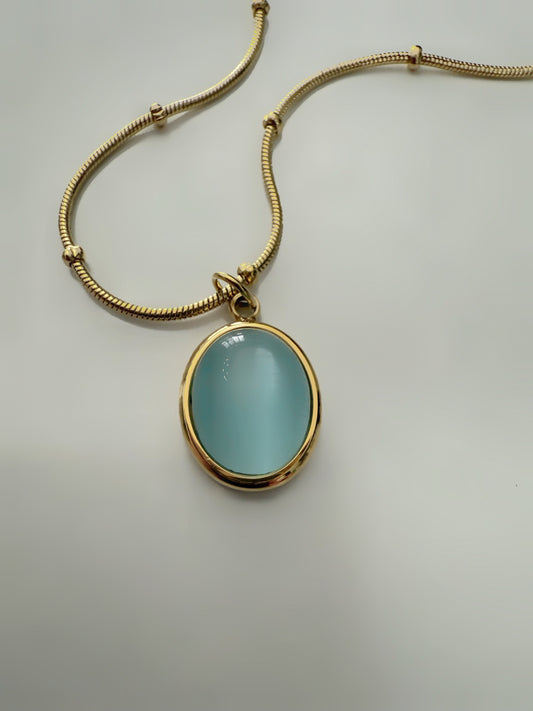 Coastal Drop Pendant Necklace