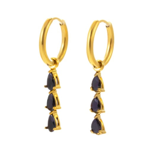 Black Diamomd Earrings