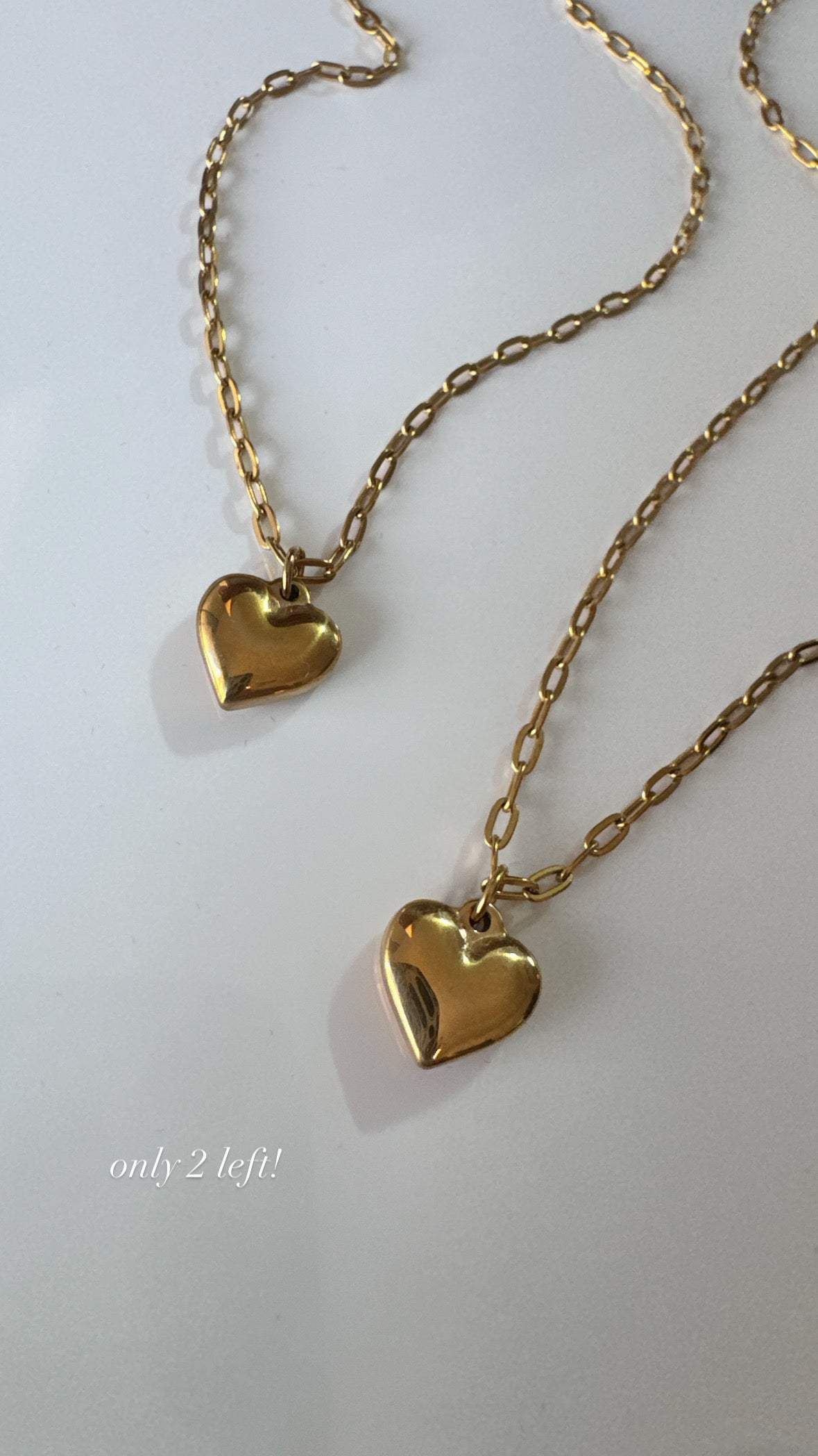 Dainty Hearts Necklace