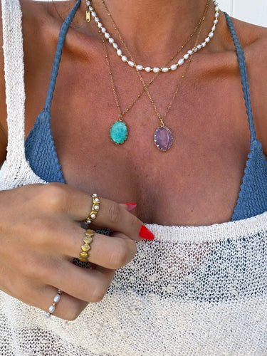 Amethyst Gemstone Necklace