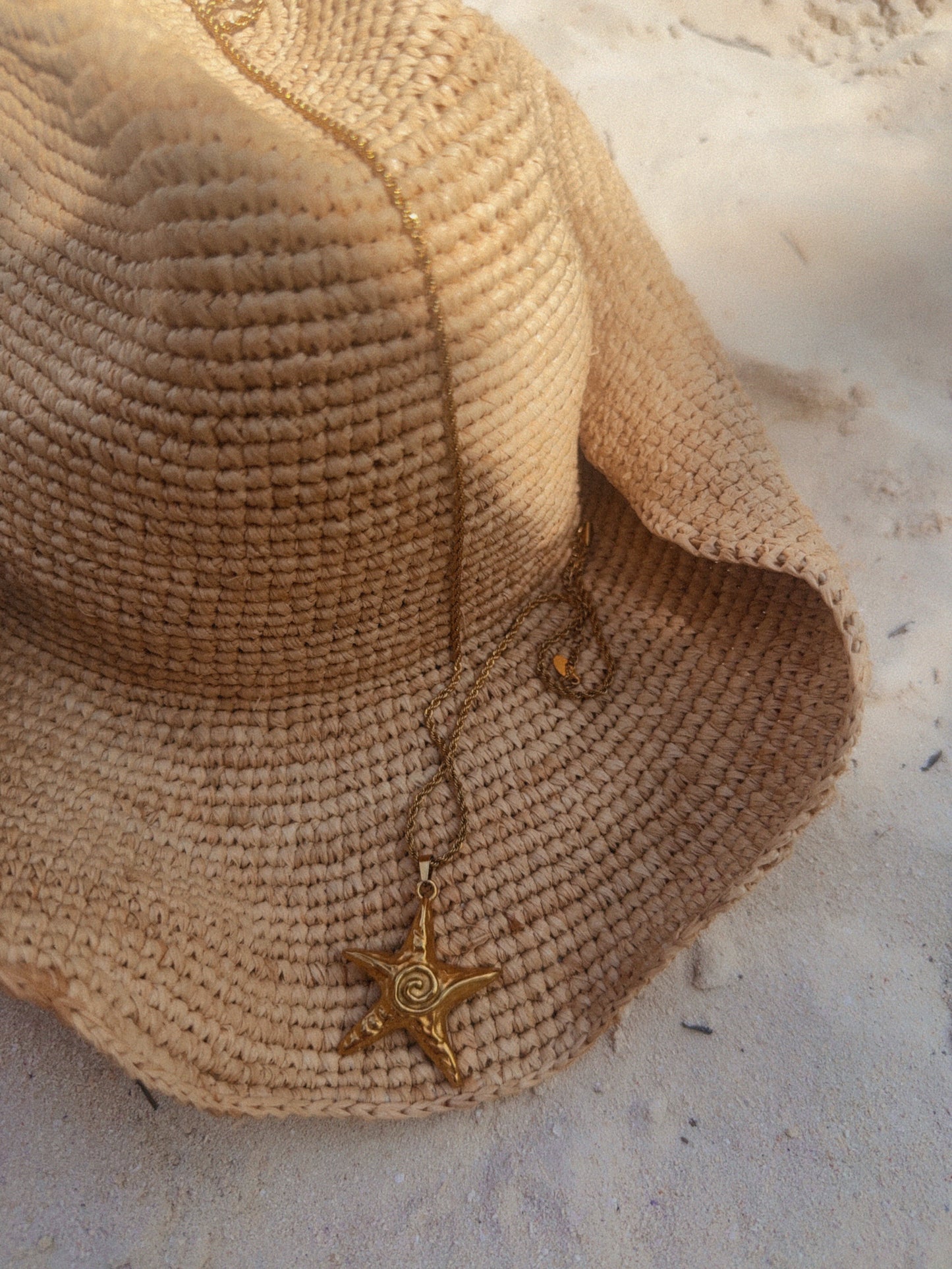 Swirled Starfish Necklace