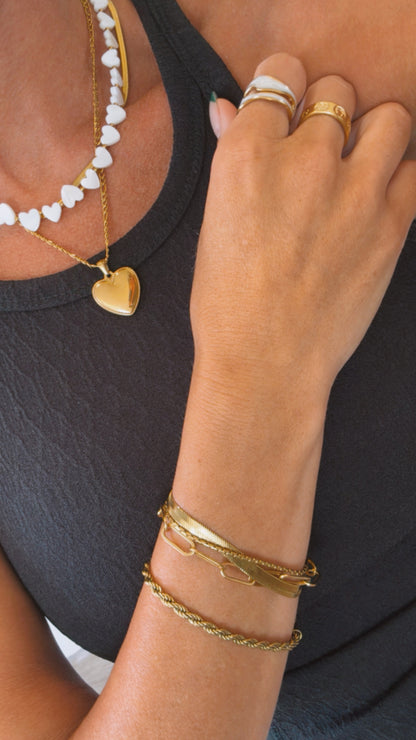Coastal Double Stack Ring