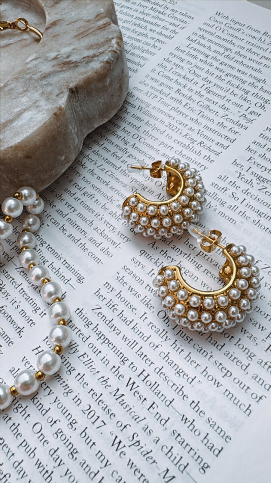 London Pearl Earrings