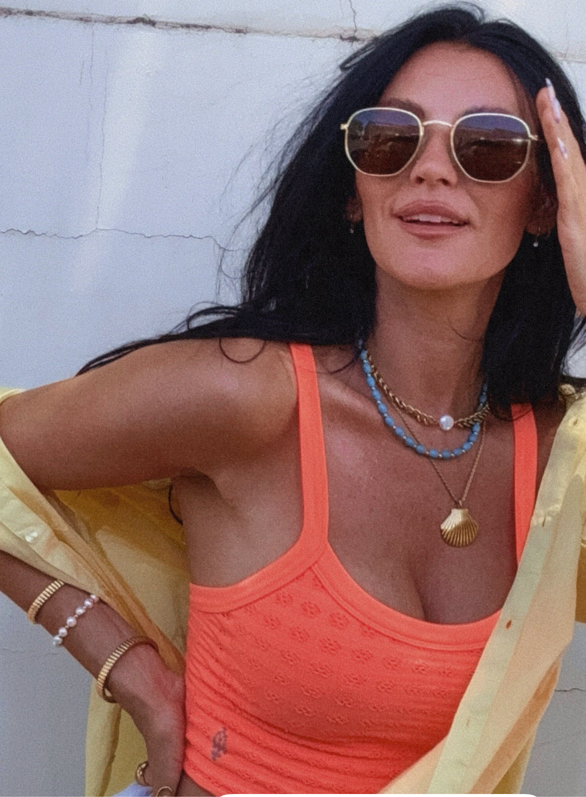 Golden Pearl Choker