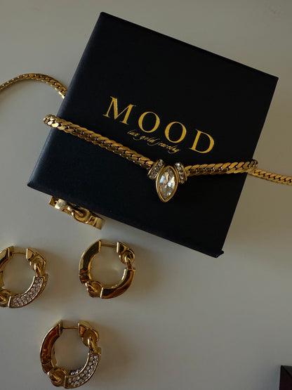 Meredith Marquise Necklace