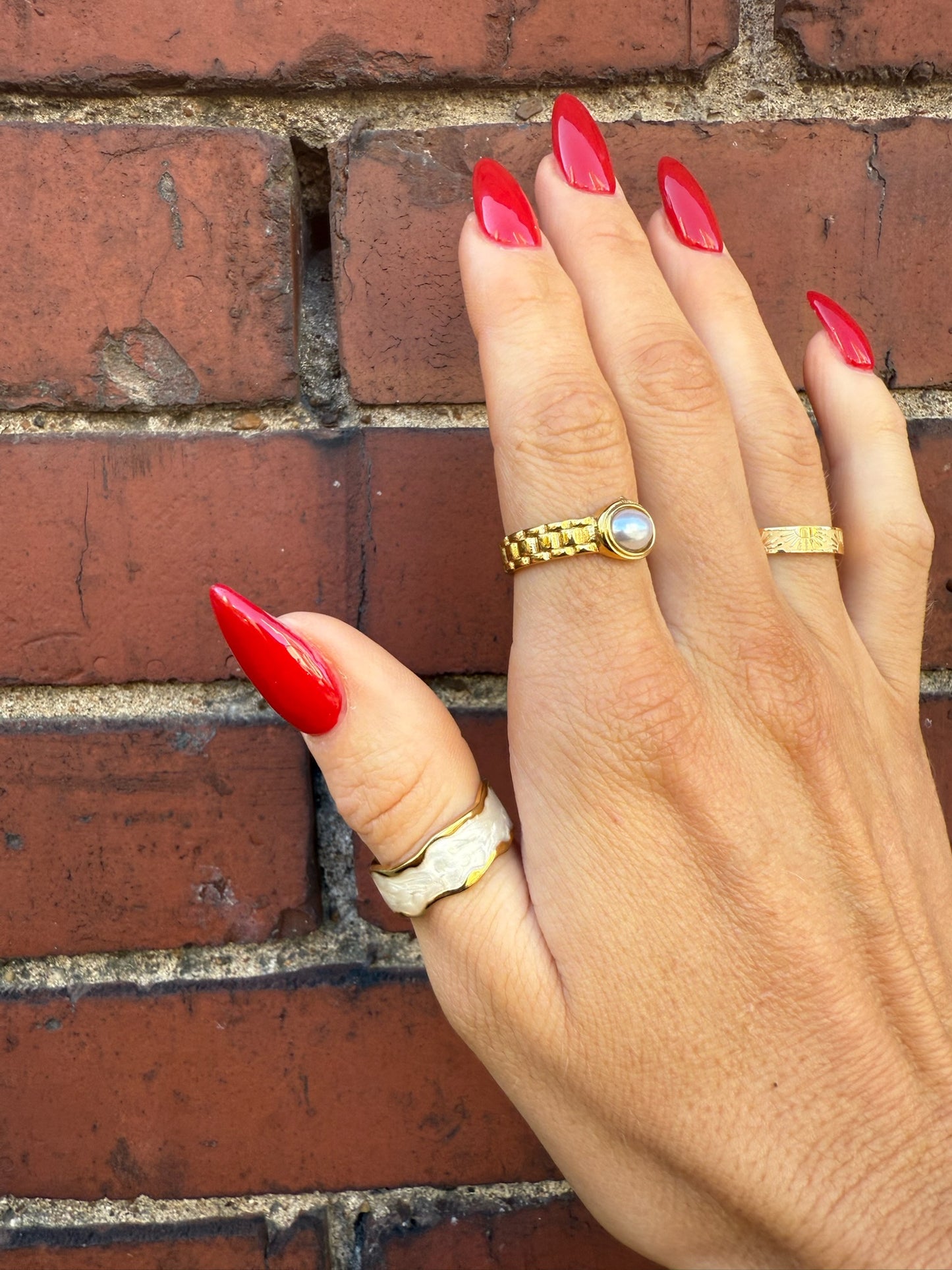 Capri Pearl Ring
