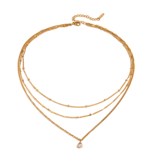 Sol Layers Necklace Pre-Stacked