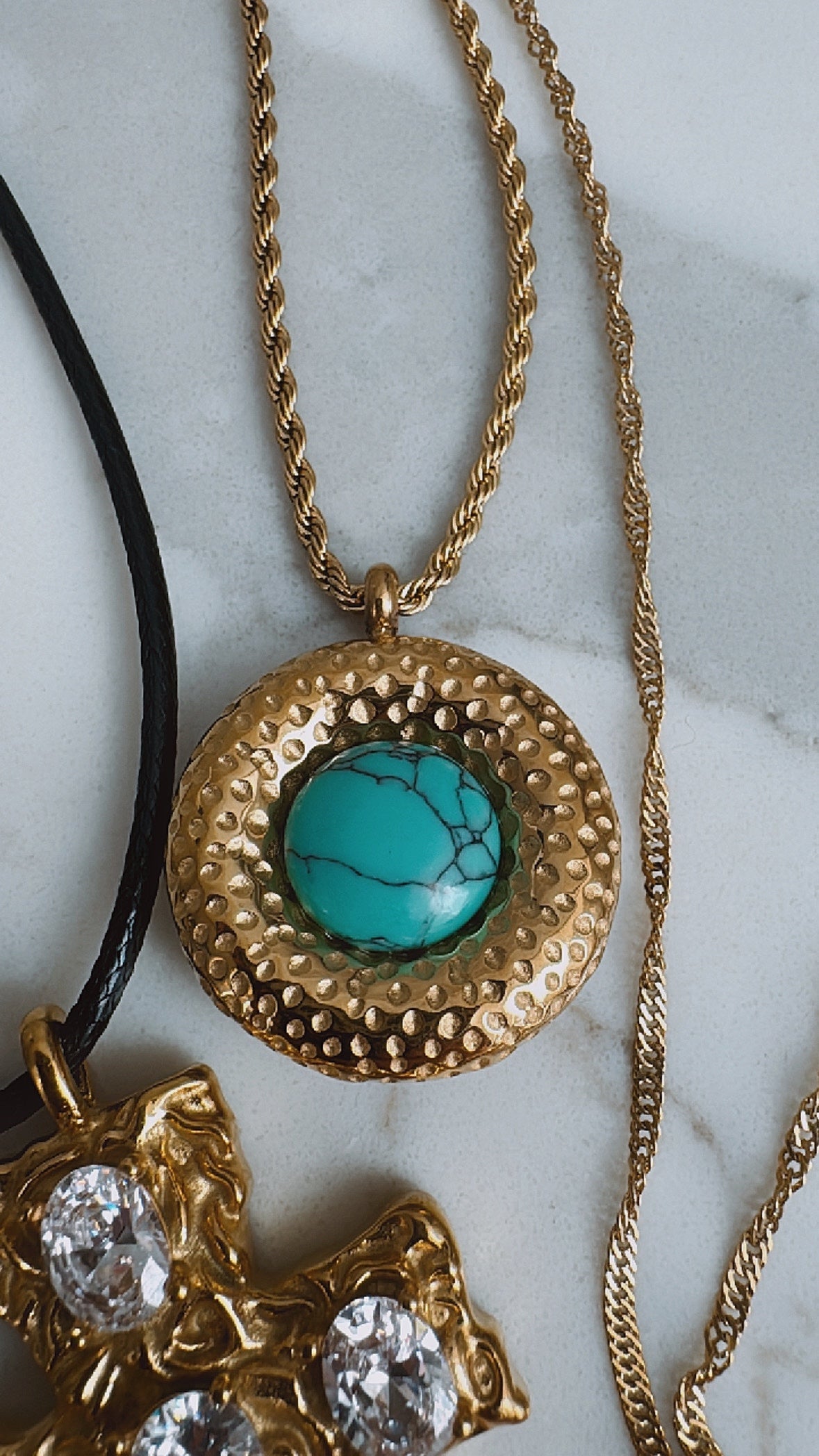 Turquoise Concert Necklace