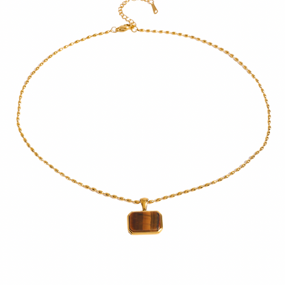 Turqs + Caicos Stone Necklace