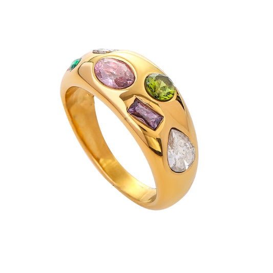 Gem Confetti Ring