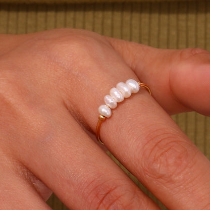 Seafoam Pearl Ring