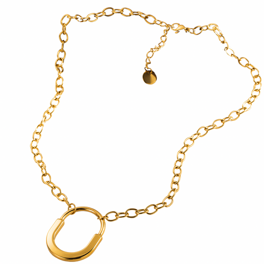 Bolt Link Layering Necklace