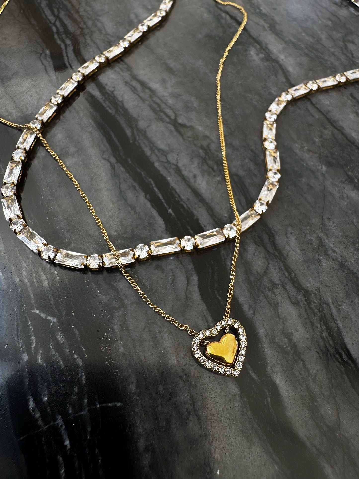 Evie Dainty Heart Necklace