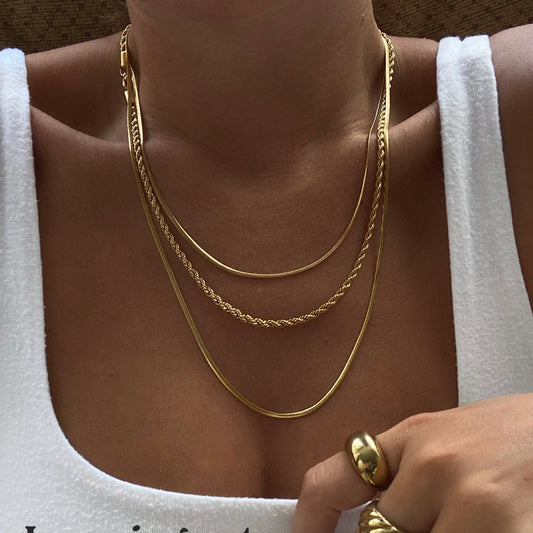 Layered Gold Set