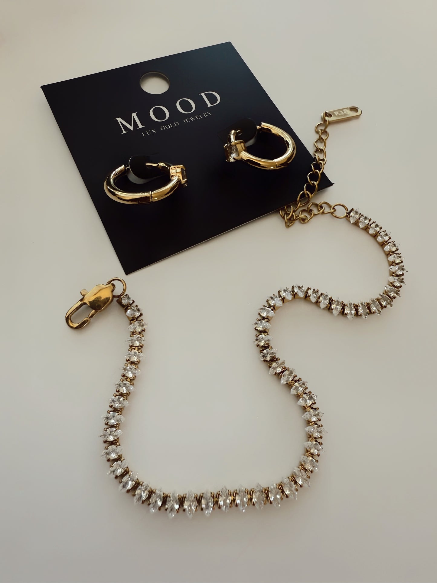 Diamond Spark Huggies