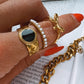 Pearly Stacker Ring