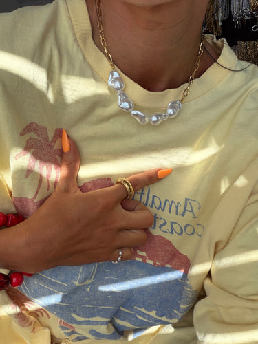 Piper Pearl Chain Necklace