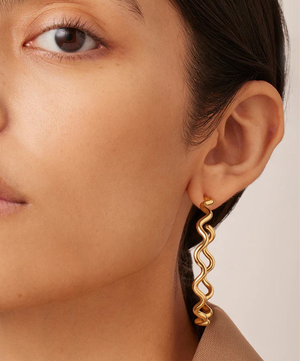Resort Wave Earrings