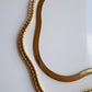 Bold Gold Herringbone Chain