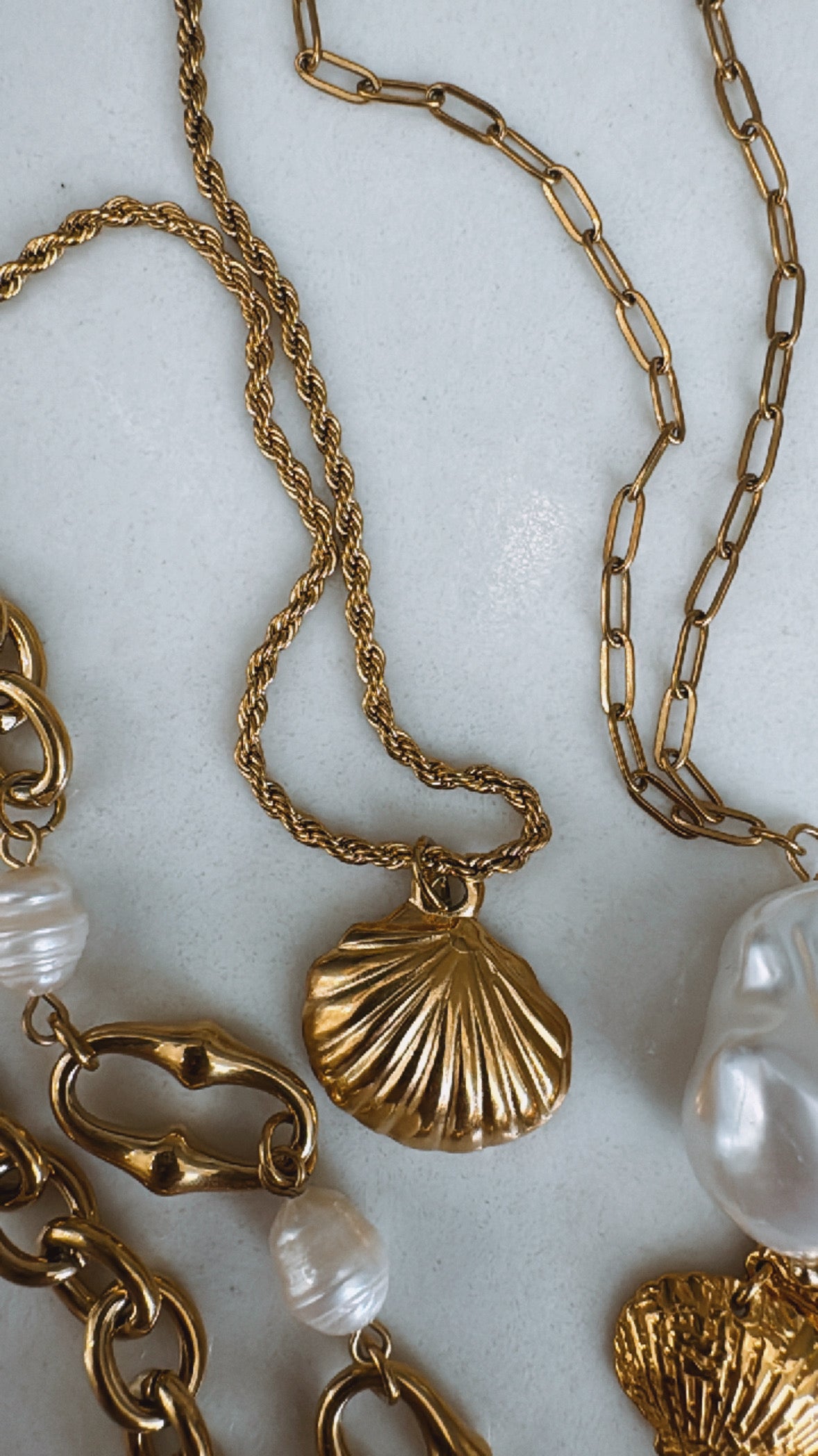 Shells + Beach Necklace