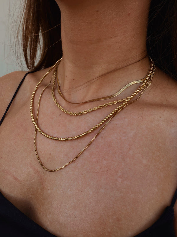 Bare Gold Necklace
