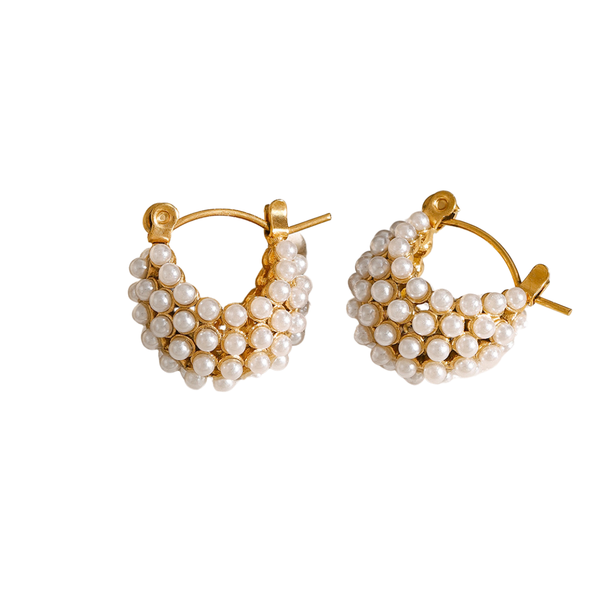 Baroque Bloom Hoops