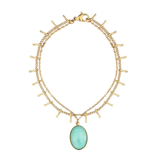 Pre-Stacked SeaBreeze Pendant Necklace