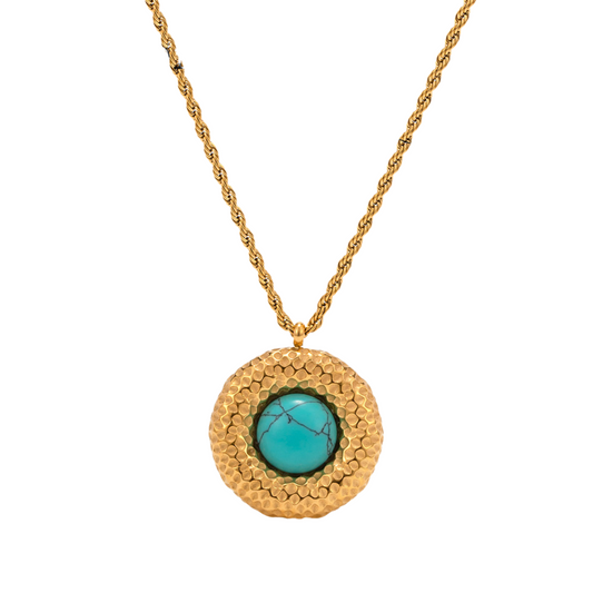 Turquoise Sunset Necklace