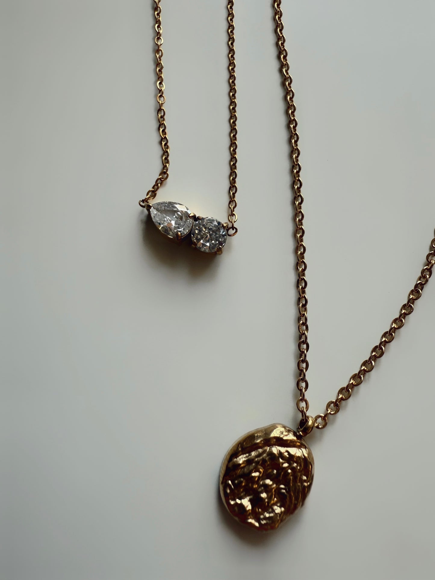 White Stone Necklace