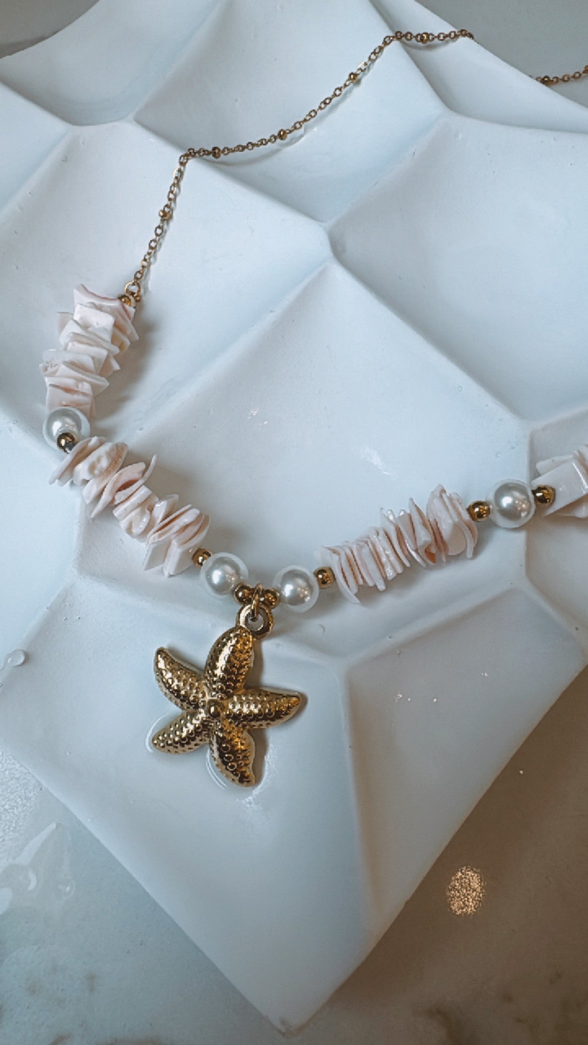 Billie Starfish Shells Necklace