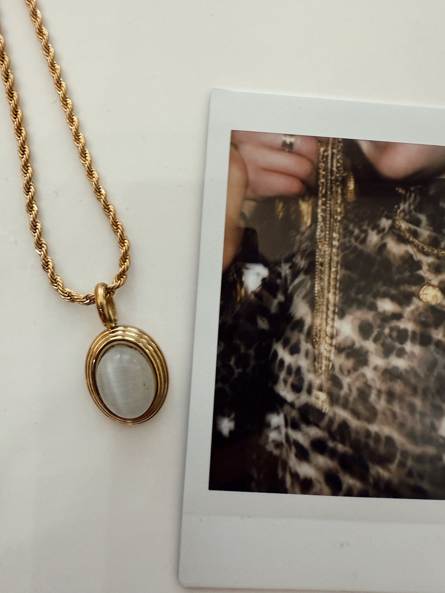 18K Gold—Black Pearl Amulet