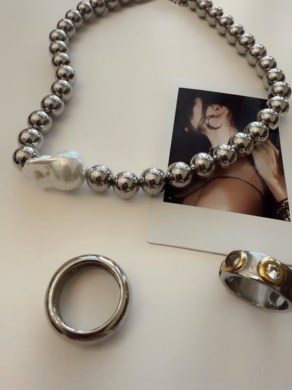 Silver Siren Necklace