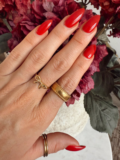 Dainty Bow Ring