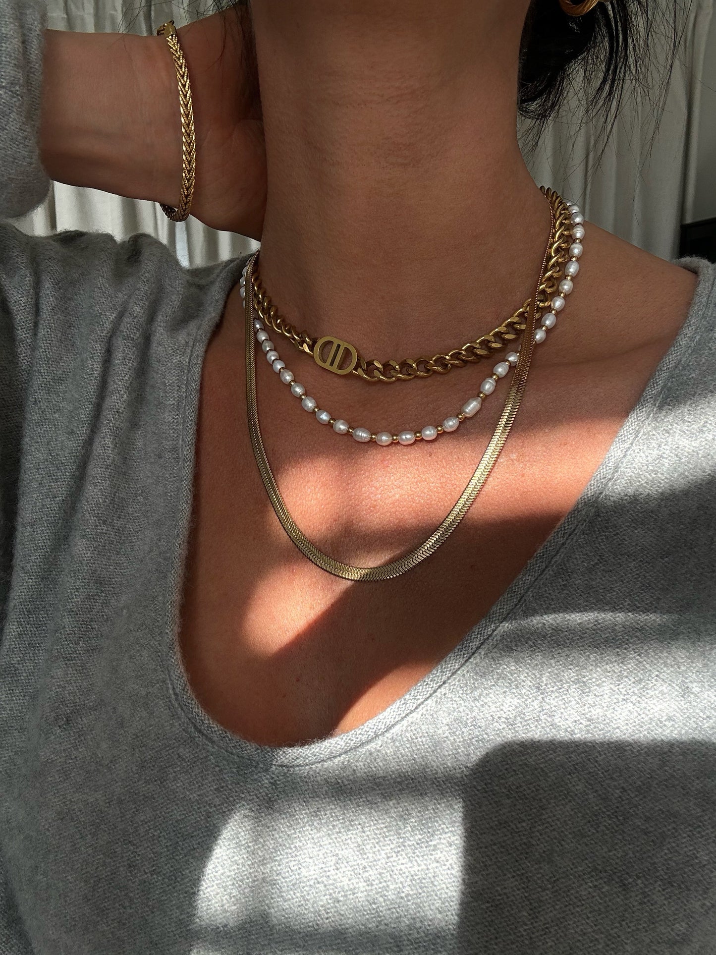 Edgy Cuban Chain Choker