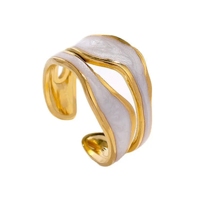 Coastal Double Stack Ring