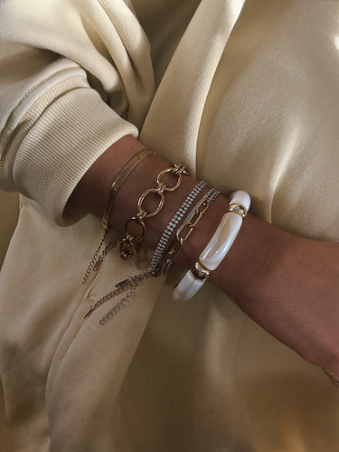 Jade Stretch Bangle