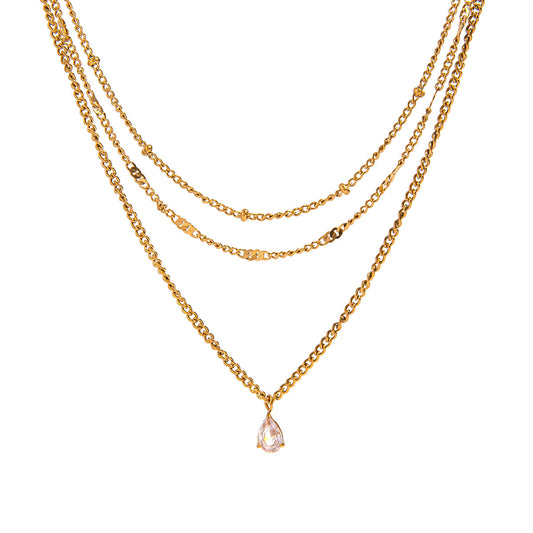 Sol Layers Necklace Pre-Stacked