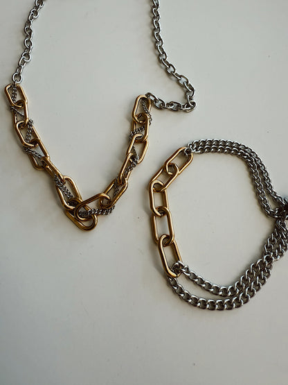 Amelia Mixed Metals Bracelet