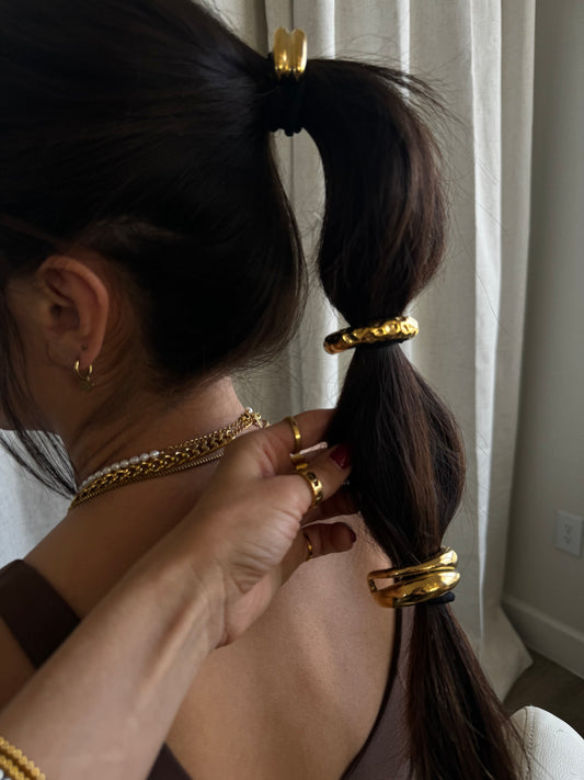 Greta Double Bar Hair Tie