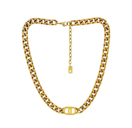 Edgy Cuban Chain Choker
