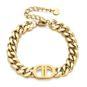 Edgy Cuban Chain Bracelet
