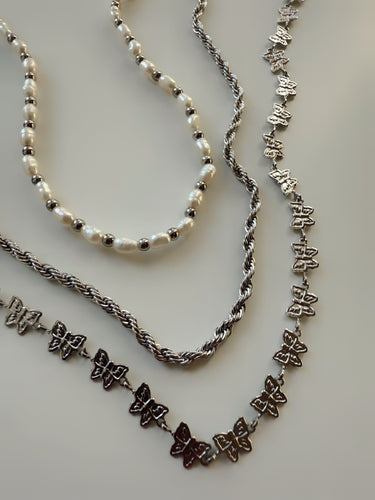 Charley Butterfly Charm Necklace
