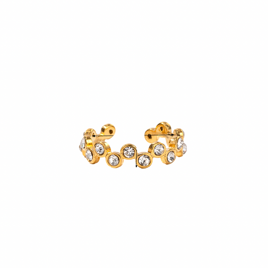 Starlit Wave Ring