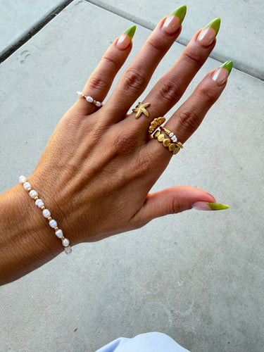 Beach Girl Ring Set