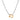 Gold and silver mixed metal chain necklace with bold gold clasp on white background