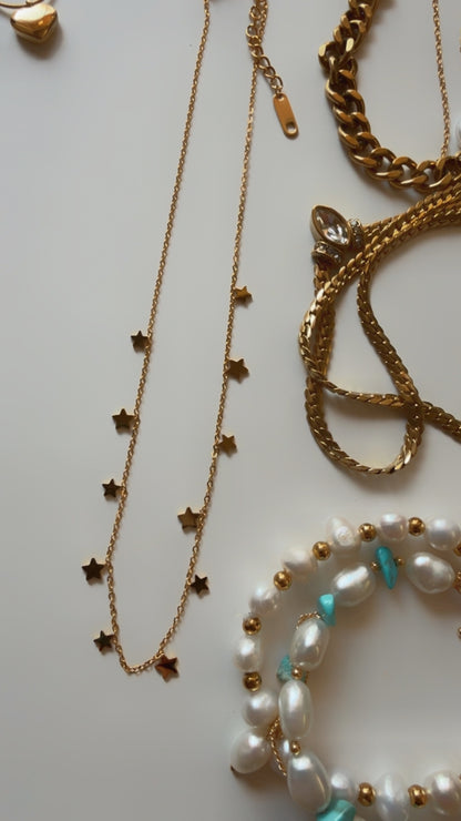 Charley Butterfly or Star Charm Necklace