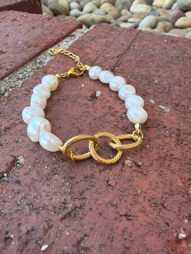 Pearl Link Bracelet