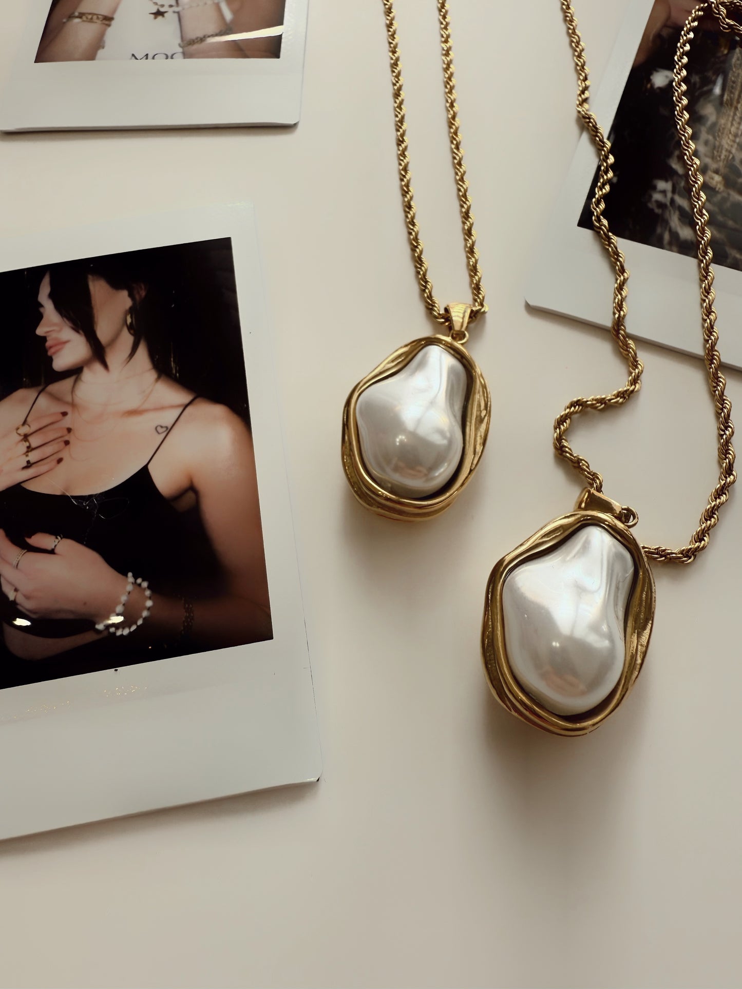 18k SunKissed Pearl Necklace