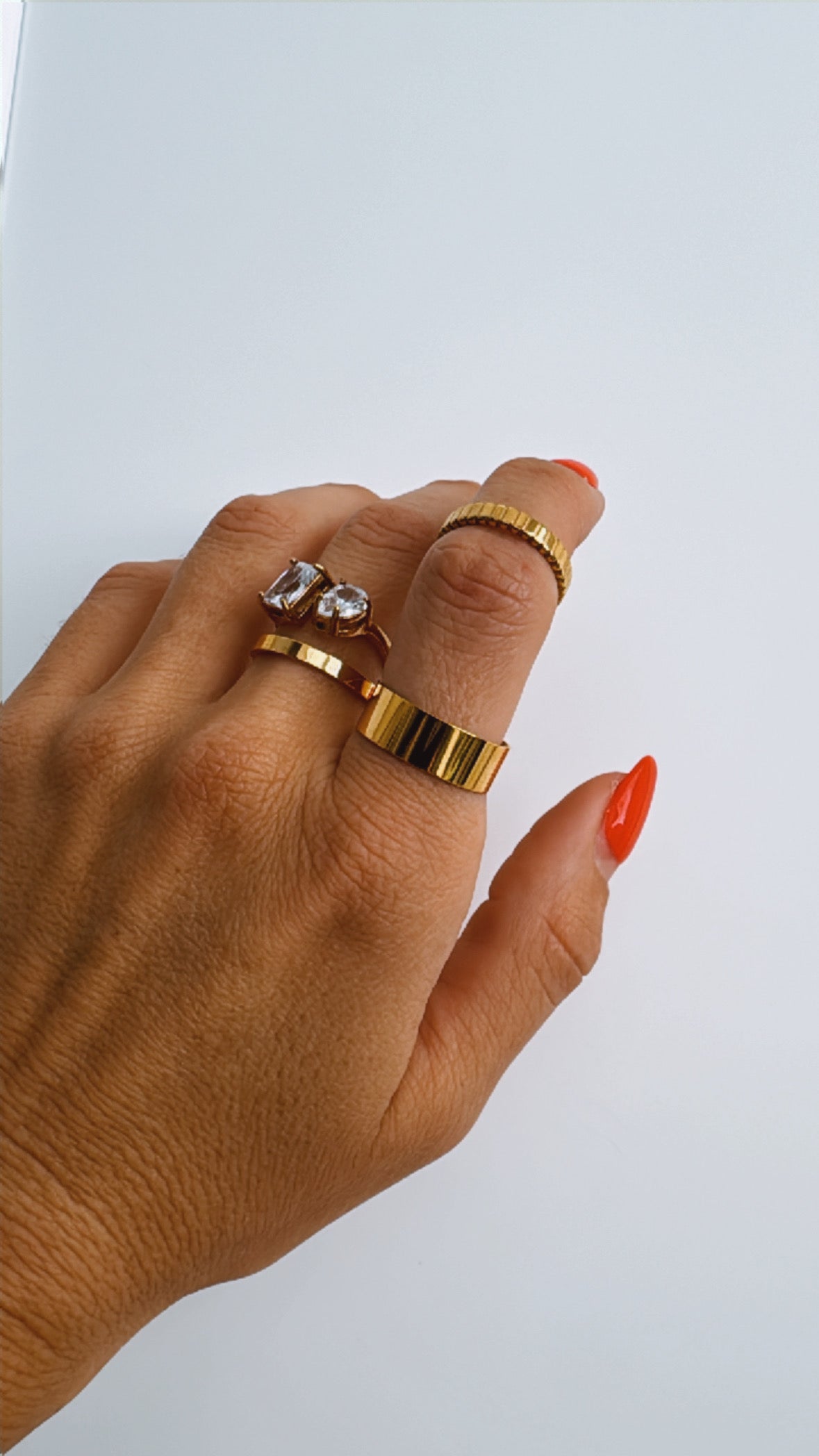 Thin Edged Stacking Ring